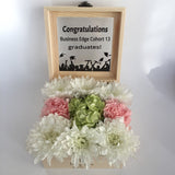 Spring Flowers in the box Toronto Event personalized message