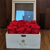 Pure Red Roses